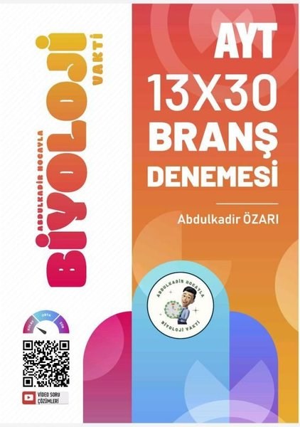 Abdulkadir ÖzarıTYT - AYT Deneme Sinavi Yaprak TestAYT 13x30 Branş Denemesi