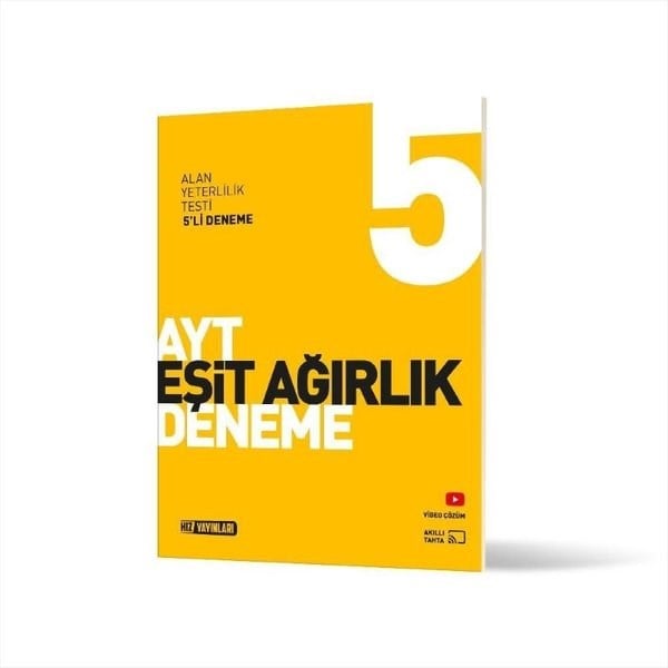 KolektifAYT Tüm DerslerAYT Eşit Ağırlık 5'Li Genel Deneme