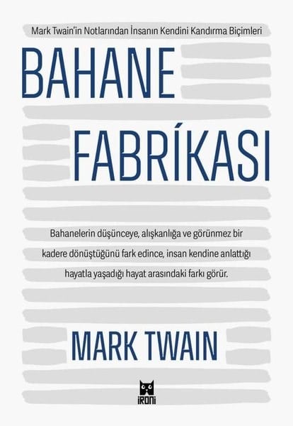 Mark TwainKişisel Gelişim KitaplarıBahane Fabrikası