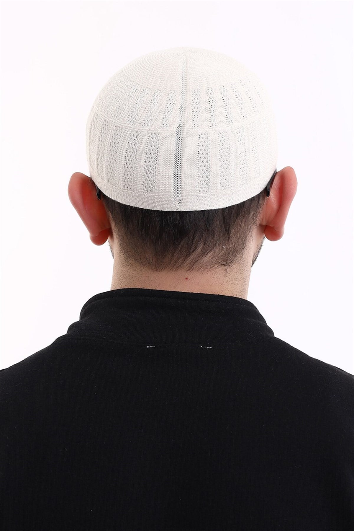 Bambu Namaz Takkesi - Beyaz