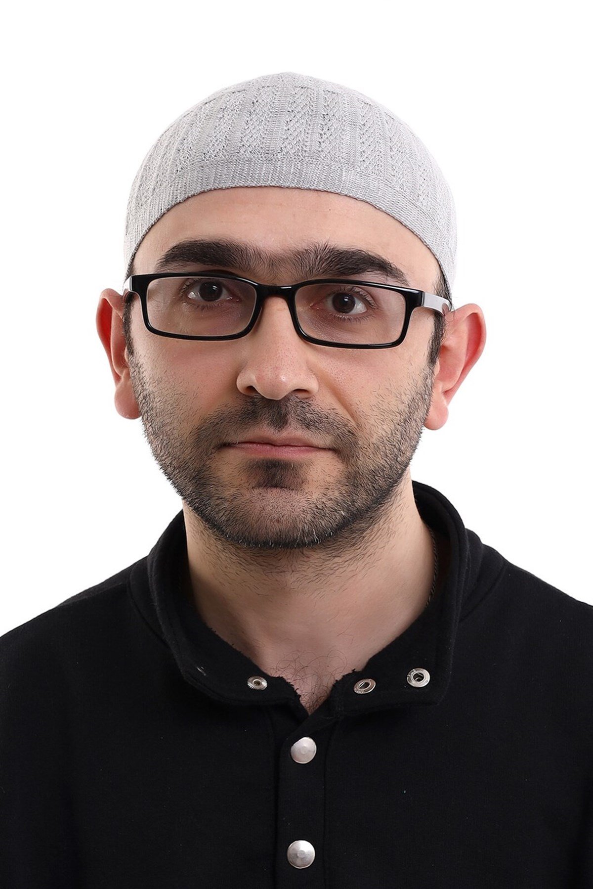 Bambu Namaz Takkesi - Gri