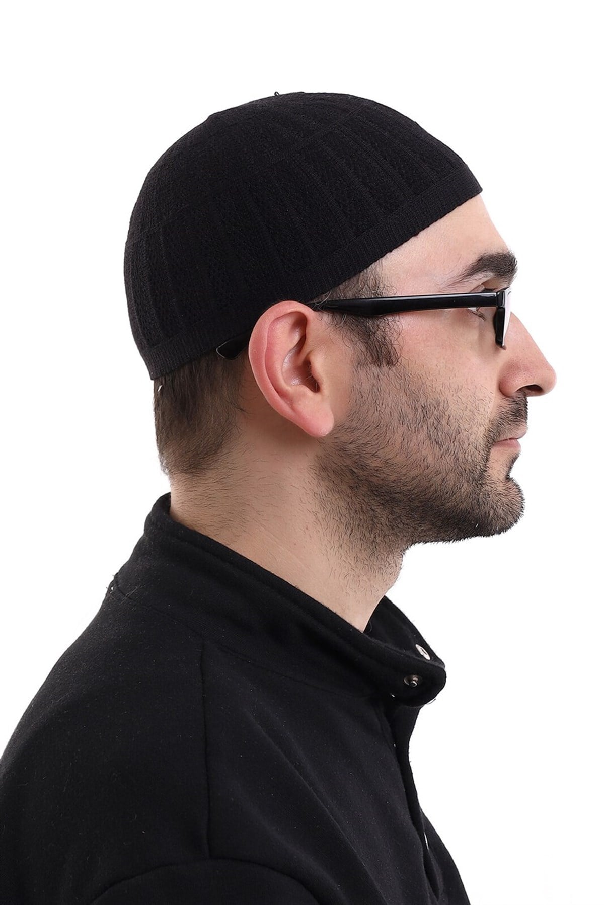 Bambu Namaz Takkesi - Siyah