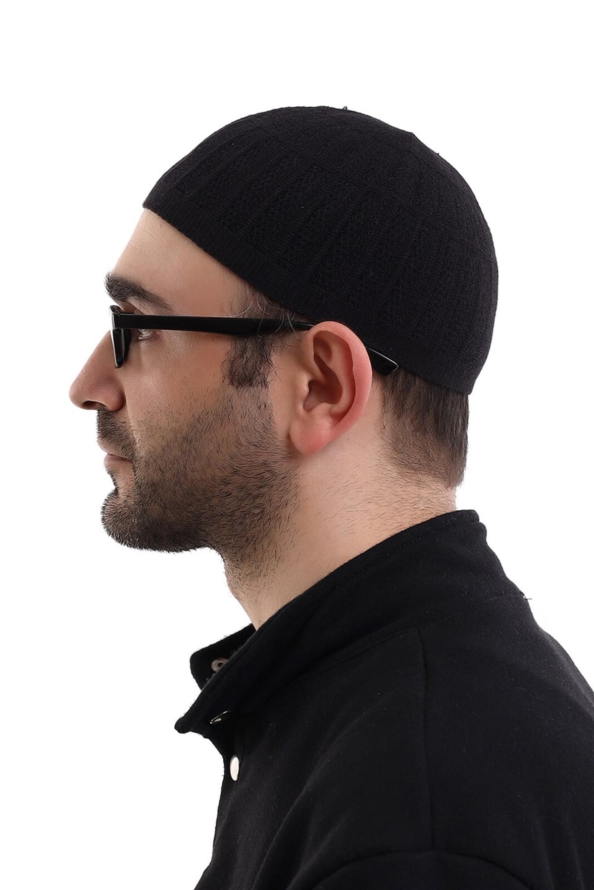 Bambu Namaz Takkesi - Siyah