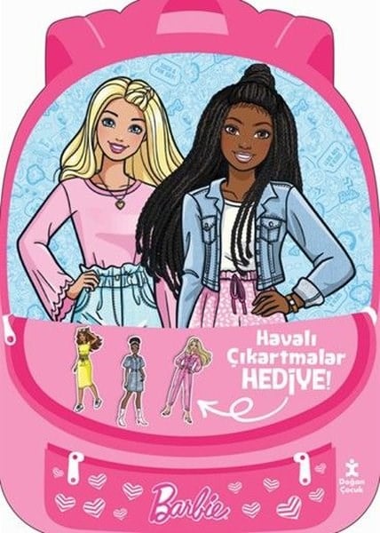 KolektifMalbücherBarbie - Parıltılı Tatil Çantam Etkinlik ve Boyama Kitabı