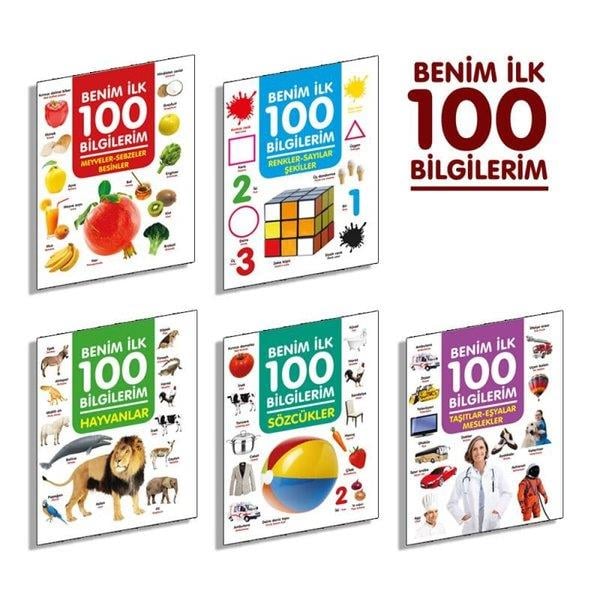 KolektifÇocuk Gelisim KitaplariBenim İlk 100 Bilgilerim Seti - 5 Kitap Takım
