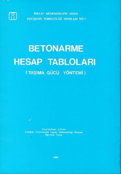 M. Ruhi AydınBilim - Teknik - MühendislikBetonarme Hesap Tabloları