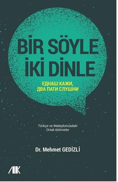 Mehmet GedizliDil Öğrenimi KitaplarıBir Söyle İki Dinle