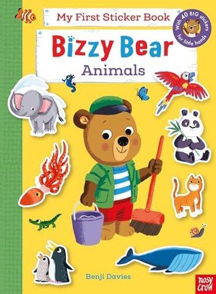 KolektifPreschoolBizzy Bear: My First Sticker Book Animals (Bizzy Bear)