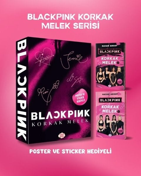 Nazan ArısoyÇocuk Gençlik RomanlarıBlackpink Seti - Korkak Melek - Kutulu