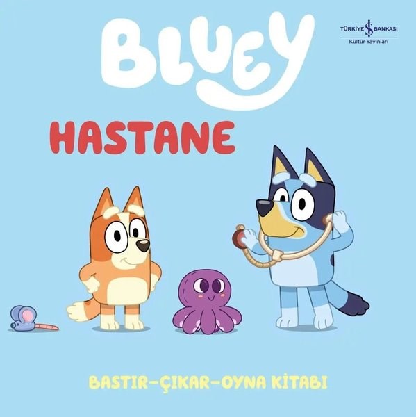 KolektifBoyama KitaplarıBluey - Hastane - Bastır - Çıkar - Oyna Kitabı