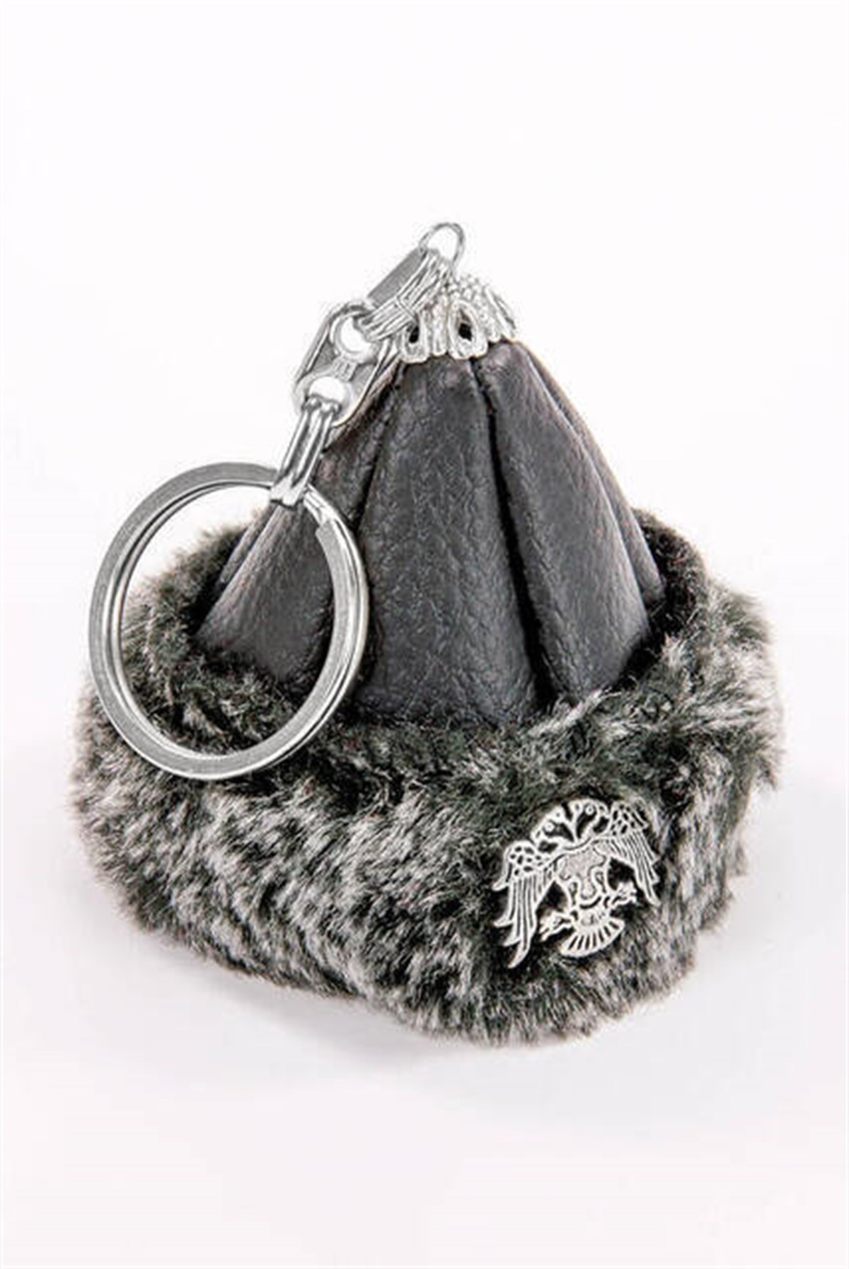 Börk Mini Anahtarlık - Siyah