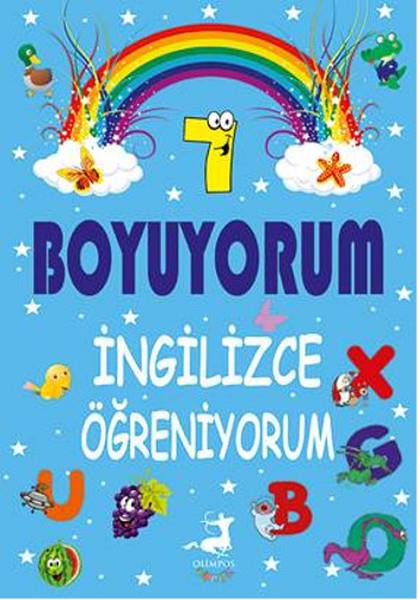 KolektifBoyama KitaplarıBoyuyorum İngilizce Öğreniyorum - 7