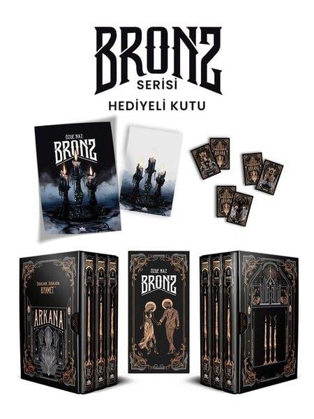 Özge NazTürk RomaniBronz Serisi Seti - 3 Kitap Takım - Hediyeli Kutu
