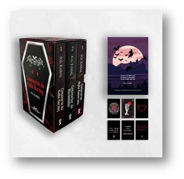 N.G. KabalFantasy und RomaneCanavarın da Kalbi Varmış Seti - 3 Kitap Takım - Kutulu