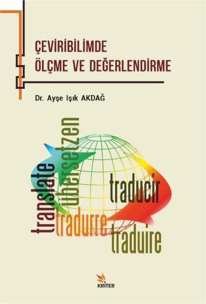 Ayşe Işık AkdağBaşvuru KitaplarıÇeviribilimde Ölçme ve Değerlendirme