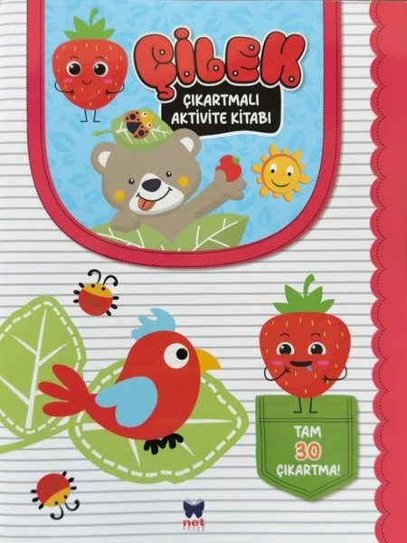 KolektifMalbücherÇilek - Çıkartmalı Aktivite Kitabı