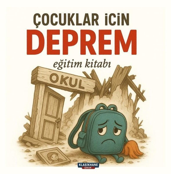 Kasım AydınEgitim Etkinlik KitaplariÇocuklar İçin Deprem Eğitim Kitabı Renkli Resimli 3 - 9 Yaş