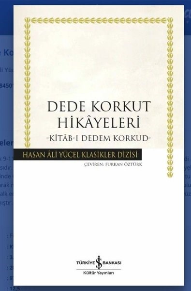 KolektifTürk KlasikleriDede Korkut Hikayeleri - Kitab-ı Dedem Korkut - Hasan Ali Yücel Klasikler