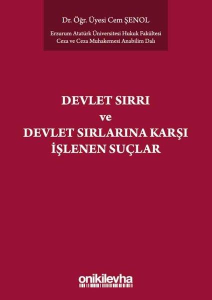 Cem ŞenolHukuk Üzerine Kitaplar