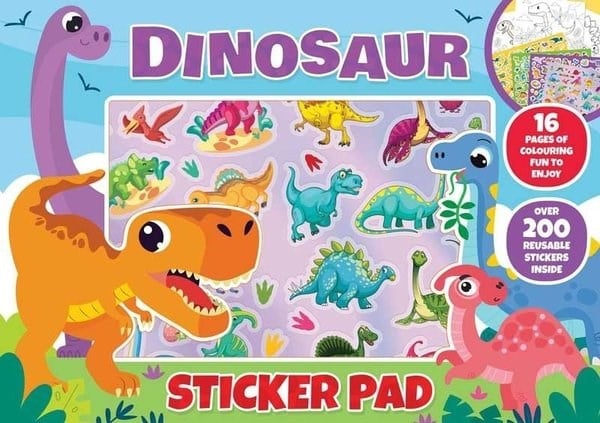 KolektifPreschoolDinosaur Sticker Pad