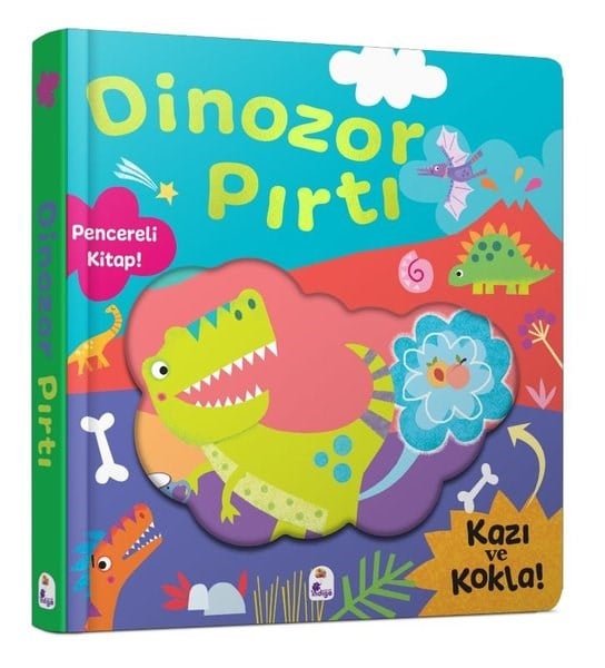 JJ LachowichEgitim Etkinlik KitaplariDinozor Pırtı - Pencereli Kitap! Kazı ve Kokla!