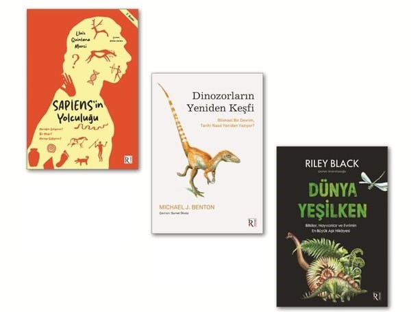 Lluis Quintana-MurciPopüler Bilim KitaplarıDinozordan İnsan Evrimi Seti - 3 Kitap Takım