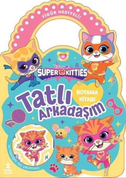 KolektifBoyama KitaplarıDisney Jr.Supper Kitties - Tatlı Arkadaşım Boyama Kitabı