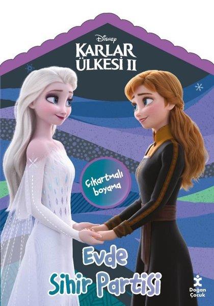 KolektifEgitim Etkinlik KitaplariDisney Karlar Ülkesi 2 - Evde Sihir Partisi Çıkartmalı Boyama Kitabı