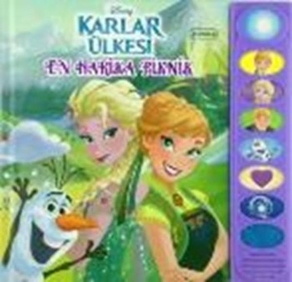 KolektifYapbozlu KitaplarDisney Karlar Ülkesi En Harika Piknik - 8 Düğmeli Sesli Kitap