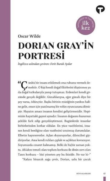 Oscar WildeTürkçe RomanlarDorian Gray'in Portresi
