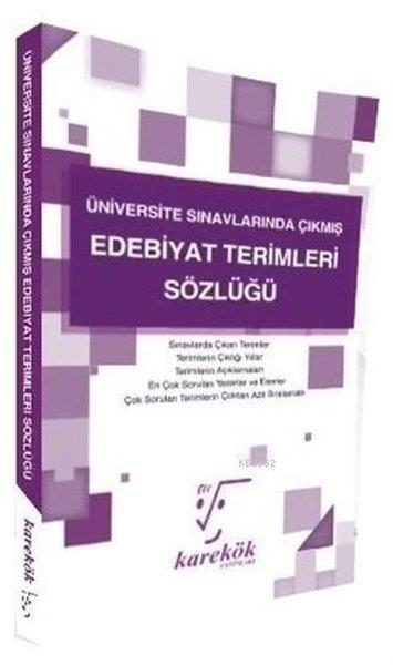 KolektifWörterbücher und SprachguidesÜniversite Sınavlarında Çıkmış Edebiyat Terimleri Sözlüğü