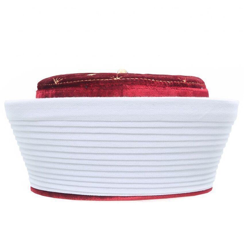 Endülüs  İmam Sarığı Bordo Renk-Keçe Üstü Cübbe Rengi Kumaş  174 gr