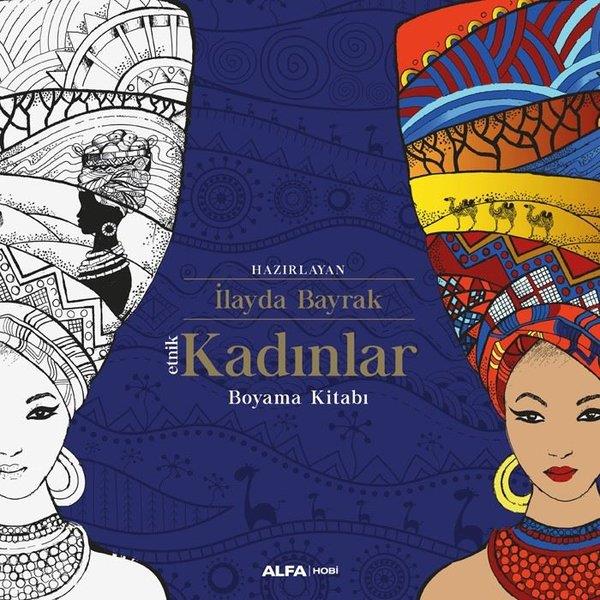 KolektifBüyükler için Boyama (Mandala) KitaplarıEtnik Kadınlar Boyama Kitabı