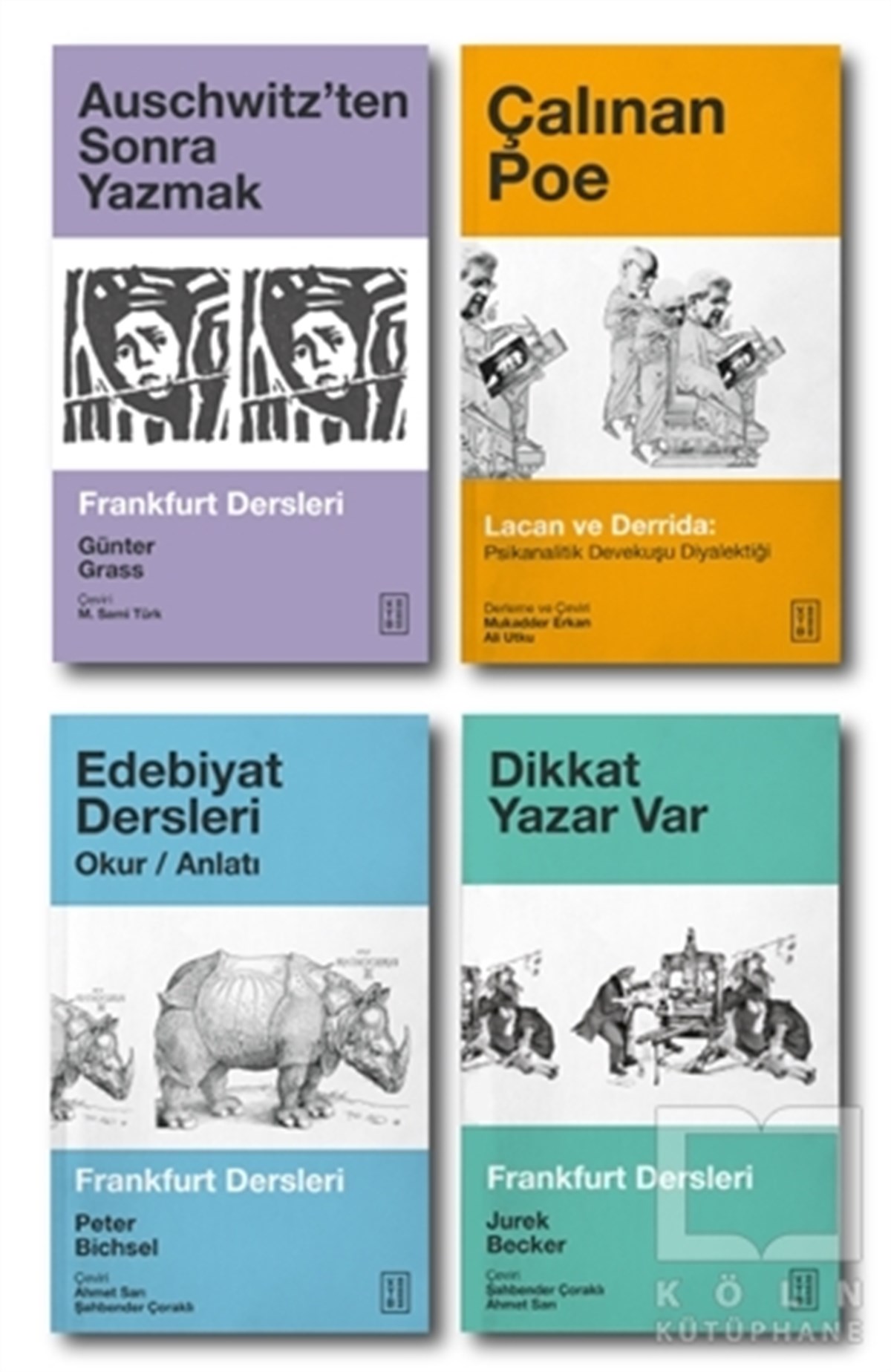 KolektifAnlatıExlibris Serisi (4 Kitap Takım)