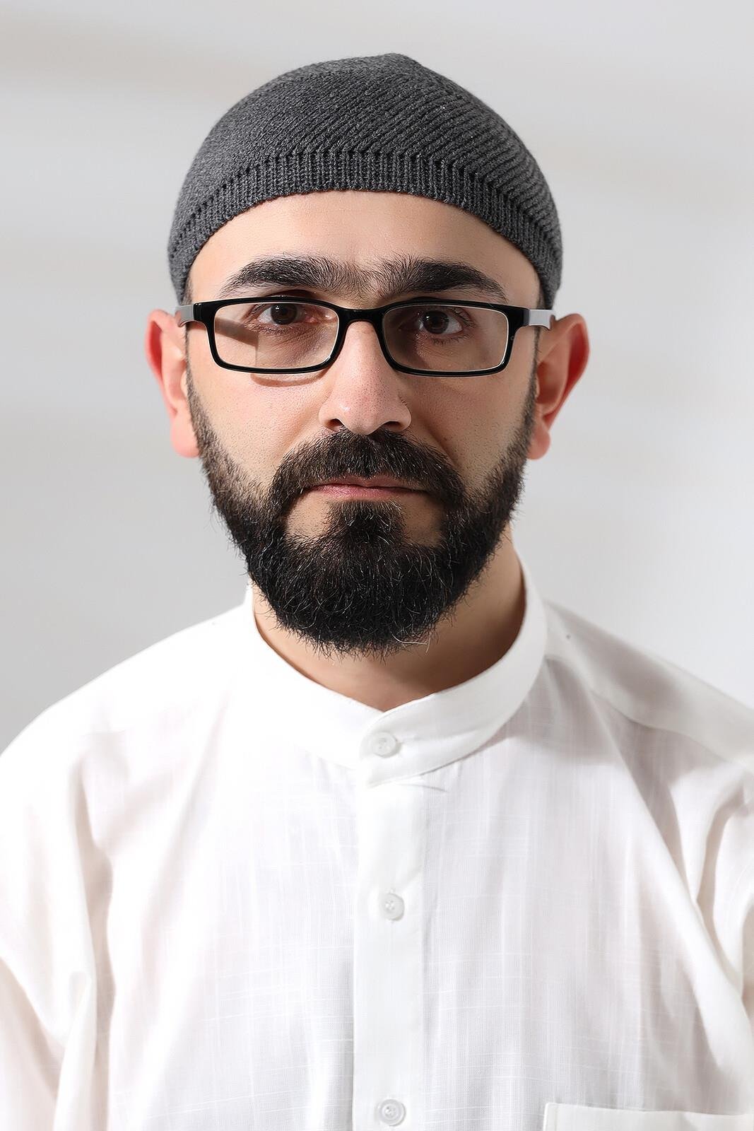 Füme Süper Namaz Dantel Detaylı Örme Orlon Namaz Takkesi