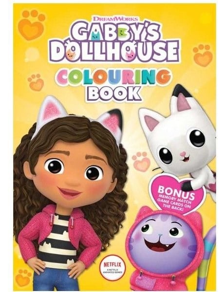 KolektifPreschoolGabby's Dollhouse Colouring Book