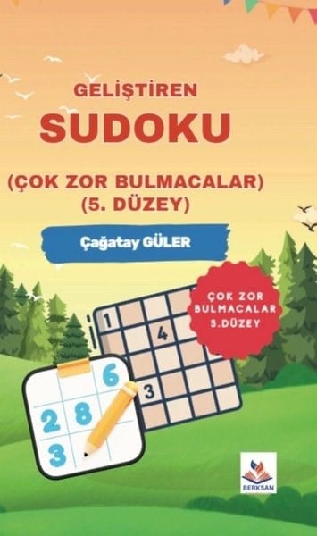 Çağatay GülerRätselGeliştiren Sudoku - Orta Düzey Bulmacalar 5. Düzey