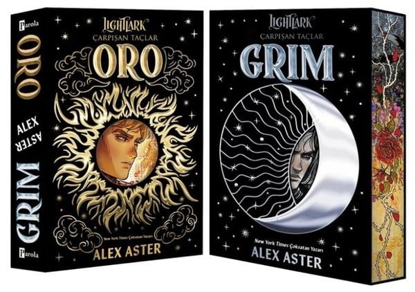 Alex AsterFantasy und RomaneGrim ve Oro - Çarpışan Taçlar - Kutulu