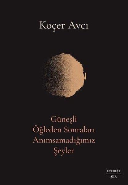 Koçer AvcıTürk ŞiiriGüneşli Öğleden Sonraları Anımsamadığımız Şeyler