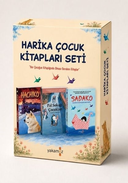 Ferenc MolnarÇocuk Gençlik RomanlarıHarika Çocuk Kitapları Seti - 3 Kitap Kutulu