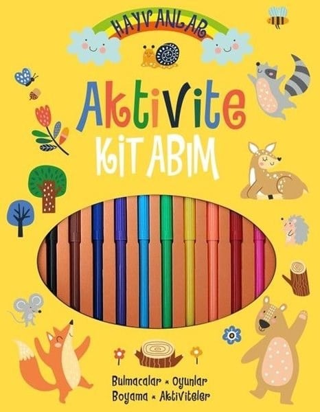 Angelina De SolEtkinlik KitaplarıHayvanlar Aktivite Kitabım