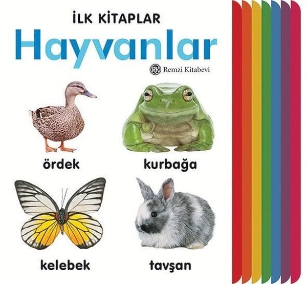 KolektifSesli Görüntülü Çocuk KitaplariHayvanlar - İlk Kitaplar