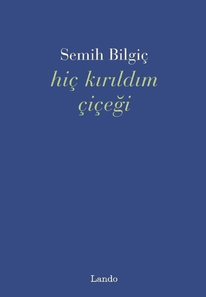 Semih BilgiçTürk ŞiiriHiç Kırıldım Çiçeği