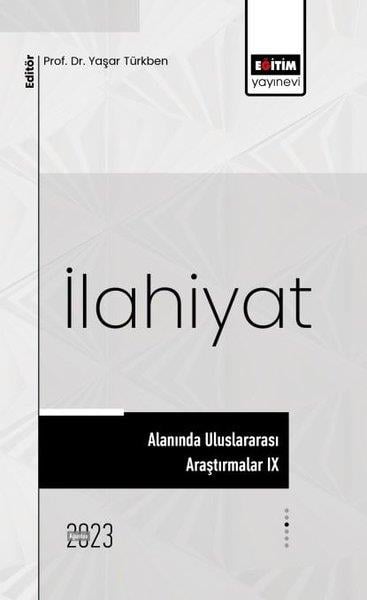 KolektifEğitimİlahiyat Alanında Uluslararası Araştırmalar 9