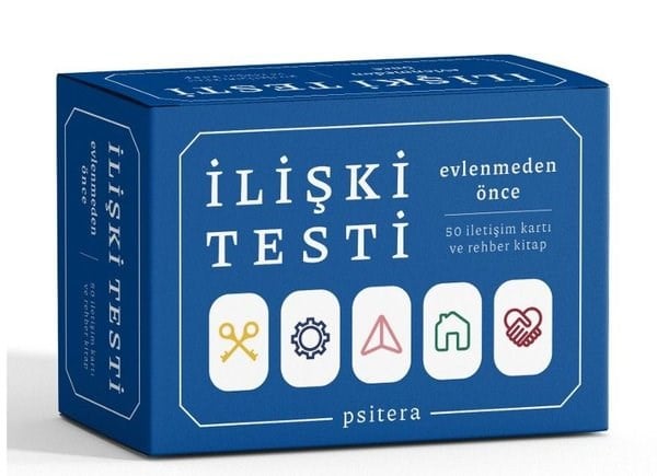 Zeynep GülerPsikoloji Kitaplarıİlişki Testi - Evlenmeden Önce - 50 İletişim Kartı ve Rehber Kitap