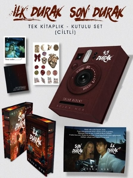 Büşra NurAşk Kitapları & Aşk Romanlarıİlk Durak Son Durak - Özel Baskı - Tek Kitaplık Kutulu Set