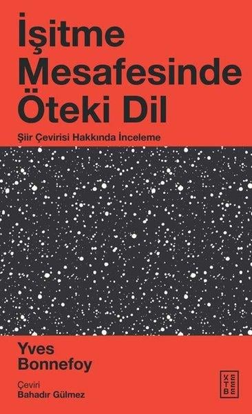 Yves BonnefoyEleştiri & Kuram & İnceleme Kitapları