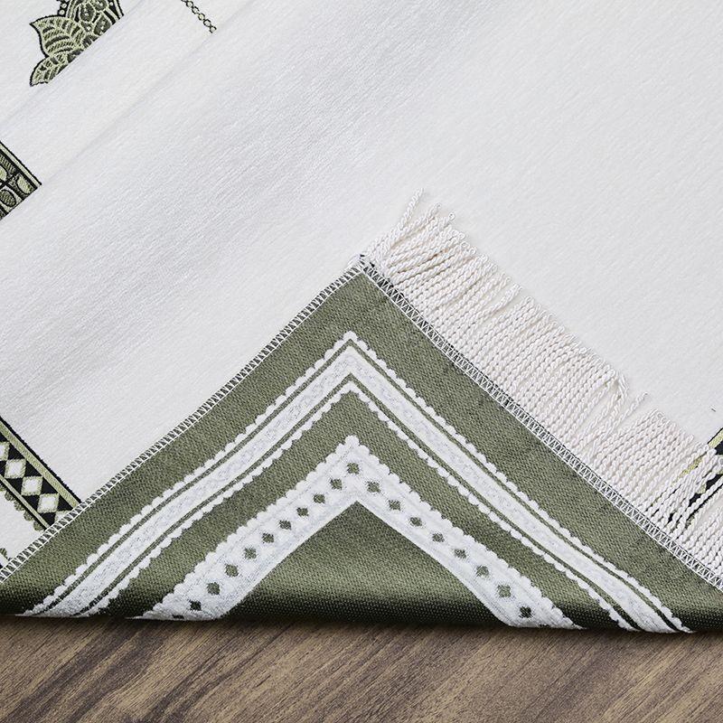 İsme Özel Ramadan Kerim Seccade Krem 68x110 cm-330 gr