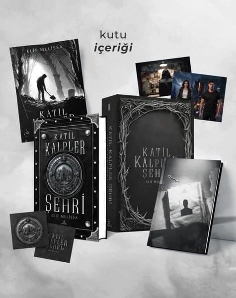 Elif MelissaTürk RomaniKatil Kalpler Şehri 2 - Tek Kitaplık Kutu