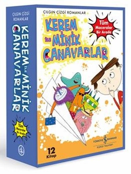 KolektifÇocuk Gençlik RomanlarıKerem İle Minik Kahramanlar - Tüm Maceralar Bir Arada - 12 Kitap Takım